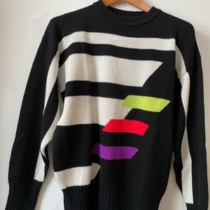 Vintage 80s knit sweater